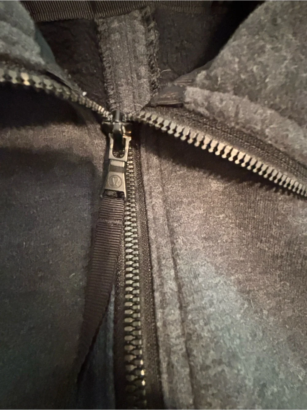 lululemon En Route Jacket sz 6 heathered black gray athleisure travel commute